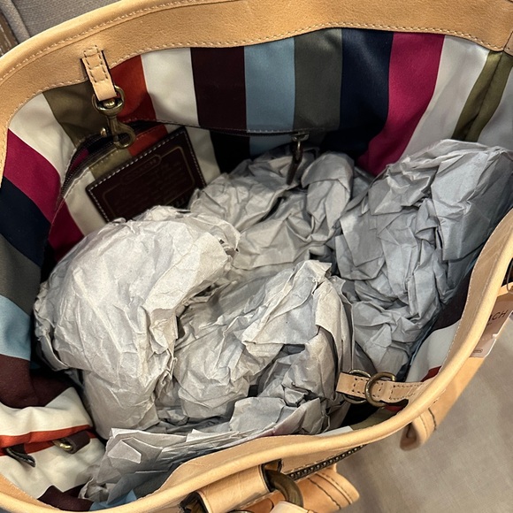 Coach 65th anniversary vintage legacy collection large GiGi handbag. NWT - Picture 6 of 12